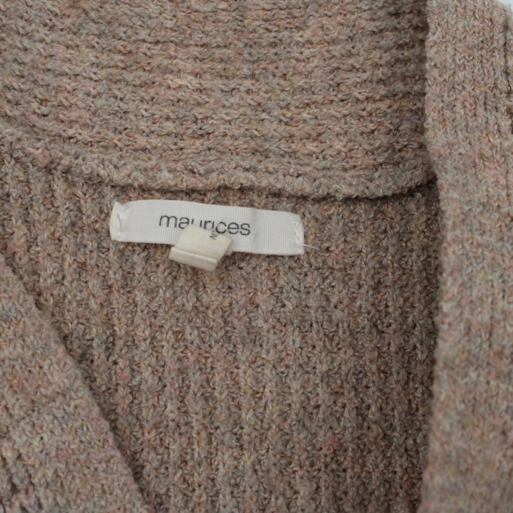 Mauriceās Womenās Open Knit Sweater ā Size L - Picture 6 of 8